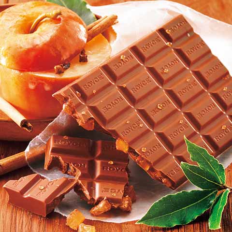 板チョコレート 焼きりんご ロイズ Royce 公式 チョコレート お菓子のオンラインショップ