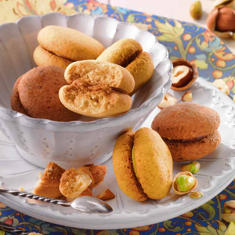 バーチ・ディ・ダーマ(クリームをはさんだプチクッキー)