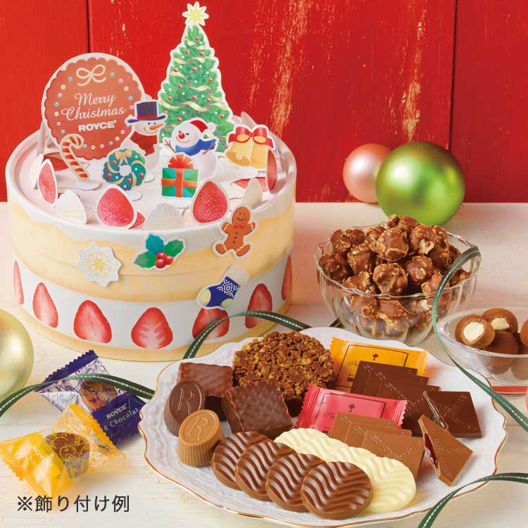 デコレーションケーキボックス[27個入](クリスマスパッケージ)