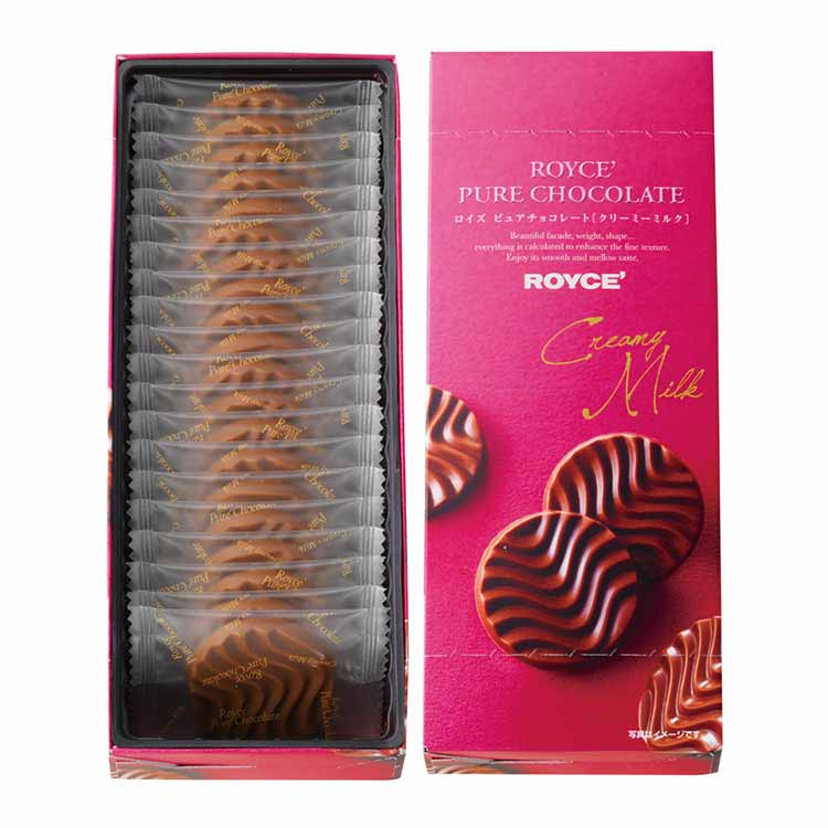ピュアチョコレート[クリーミーミルク]｜ロイズ（ROYCE'）公式 - チョコレート・お菓子のオンラインショップ