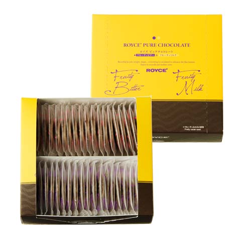 ピュアチョコレート[フルーティビター&フルーティミルク]｜ロイズ