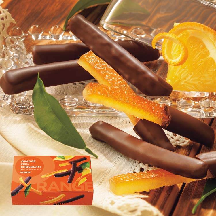 オレンジピールチョコレート