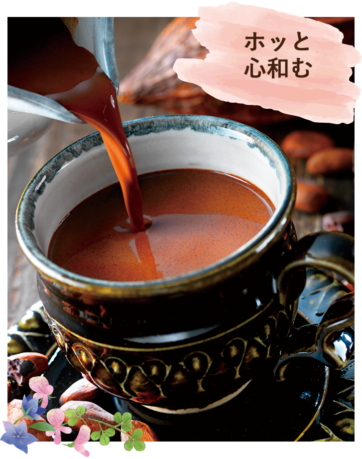 飲むチョコレート(パウダータイプ)