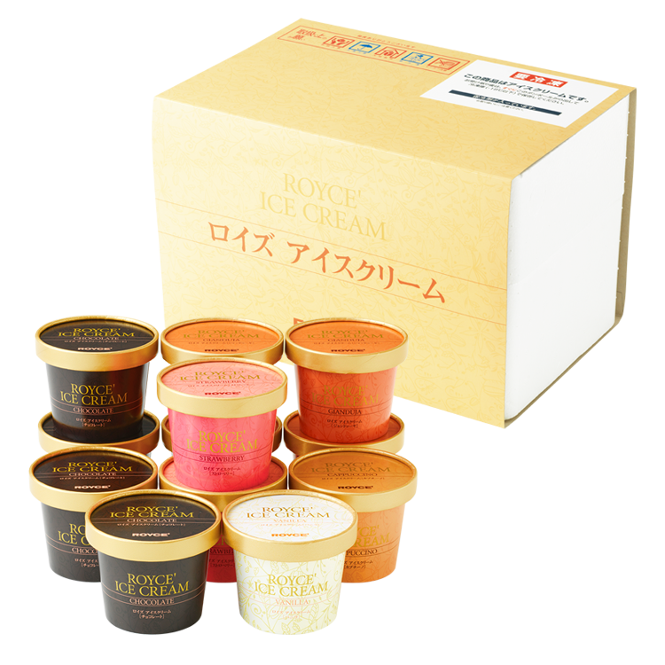 ロイズ アイスクリーム マンゴー入りバラエティセット[12個入]