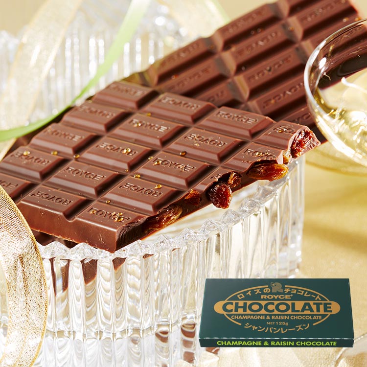 板チョコレート［シャンパンレーズン］