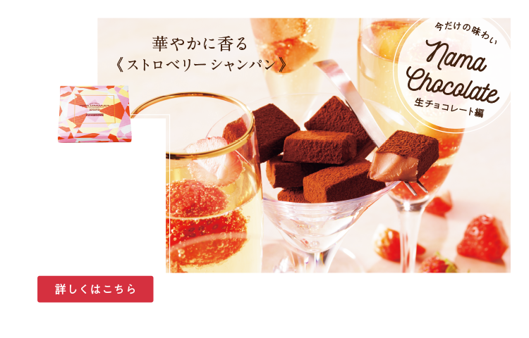 生チョコレート[ストロベリーシャンパン]