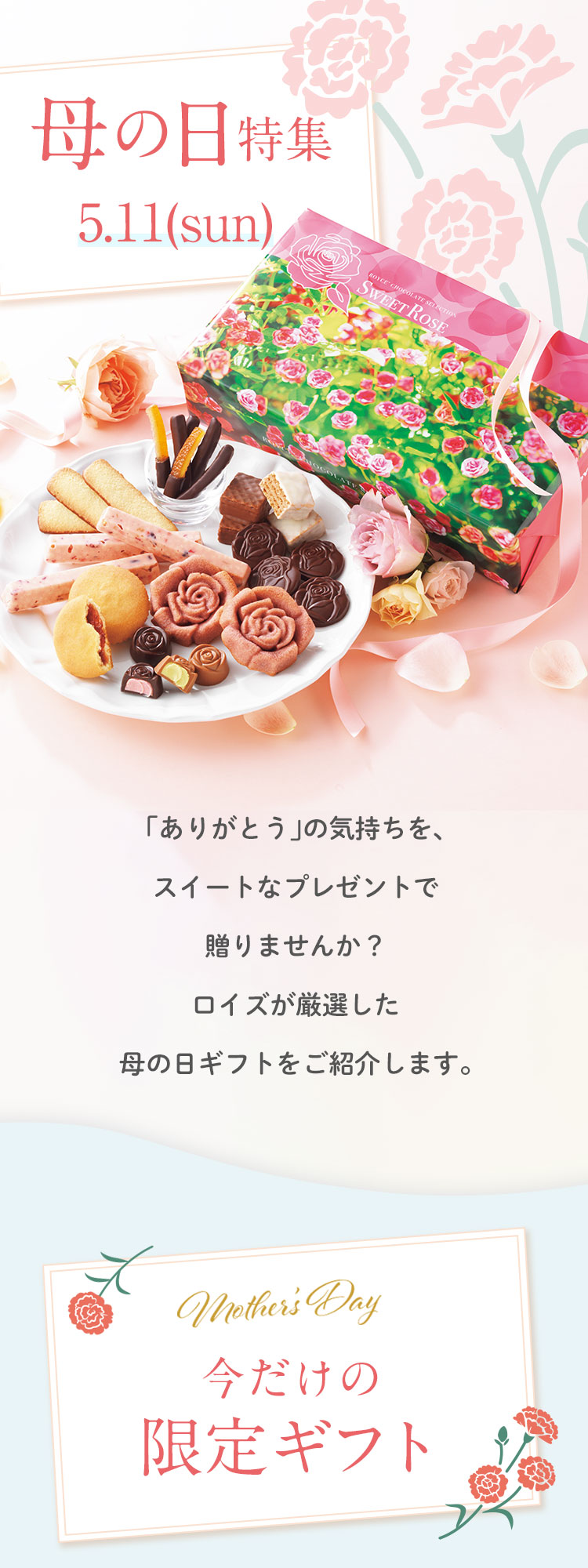 2024年母の日おすすめギフト特集｜ロイズ（ROYCE'）公式
