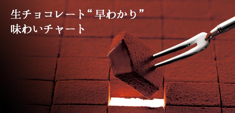 ロイズの生チョコレートを味わおう！生チョコレート“早わかり”味わいチャート｜ロイズ（ROYCE'）公式 - チョコレート・お菓子のオンラインショップ